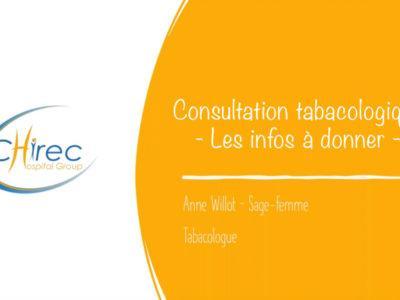 Consultation tabacologique: les infos à donner (Anne Willot)
