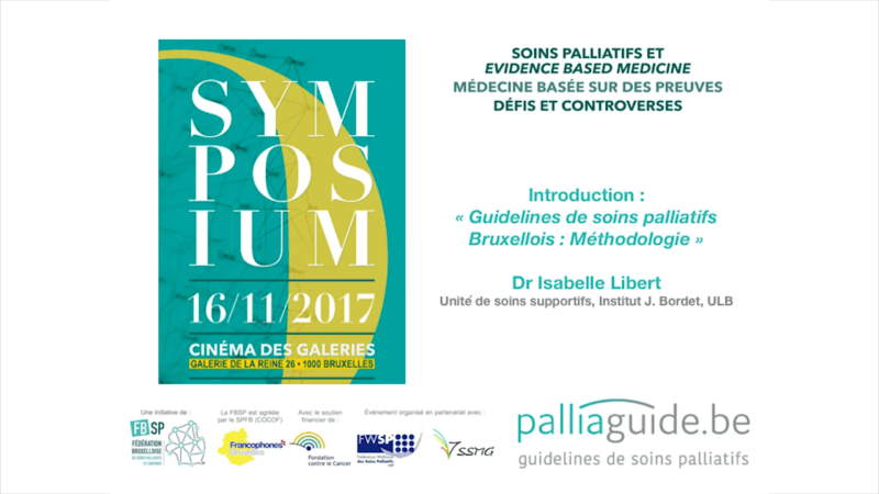 Guidelines francophones de soins palliatifs : méthodologie