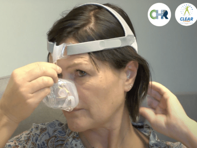 La ventilation non invasive - Le placement du masque nasal