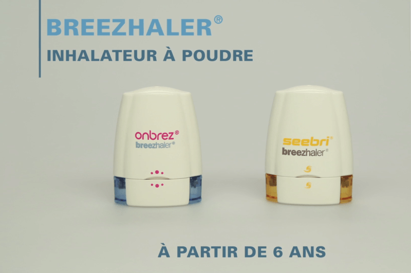 BREEZHALER - Comment utiliser son inhalateur ? (Bers)
