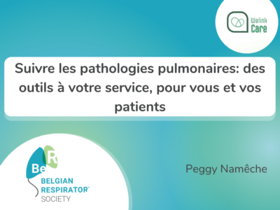 Suivre les pathologies pulmonaires : des outils à votre service, pour vous et vos patients - présentation
