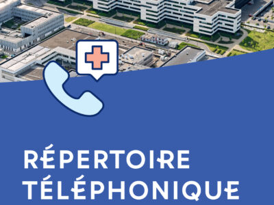 Répertoire téléphonique des médecins de la Clinique CHC MontLégia à l'attention des médecins généralistes.