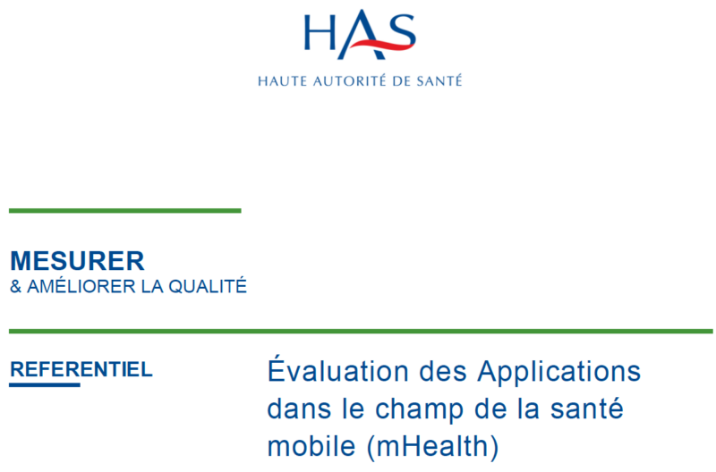 Évaluation des Applications dans le champ de la santé mobile (mHealth)