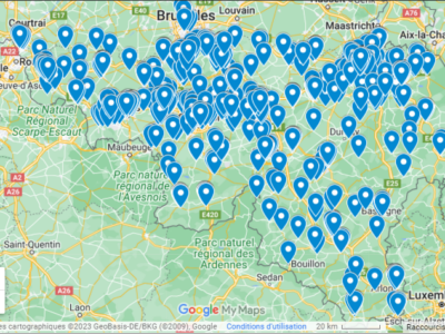Une carte interactive et des répertoires par province reprenant 952 structures d’aide