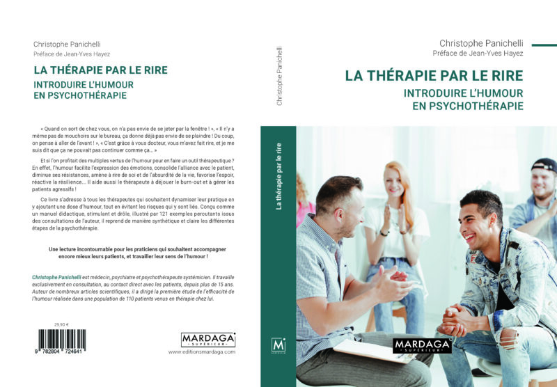 La thérapie par le rire, livre aux Editions Mardaga 2023