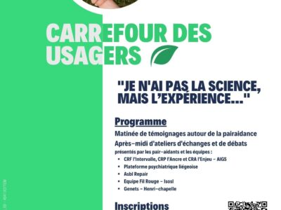 Carrefour des Usagers: Je n'ai pas la science, mais l'expérience......